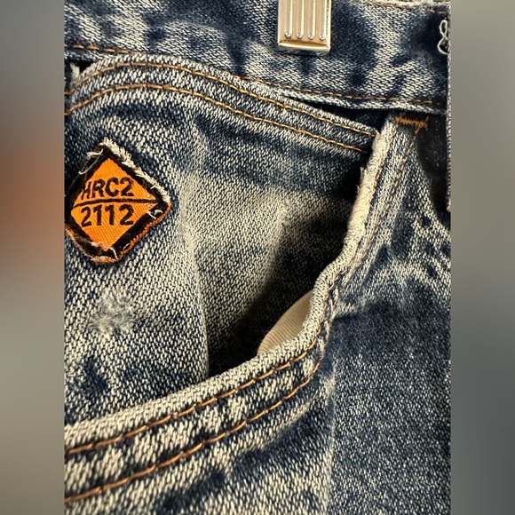 Wrangler FR Jeans 13 Original Flame Resistant Industrial Work Trucker 40 x 30 - Picture 5 of 14